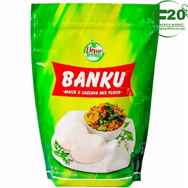Banku mix (Fermented corn and cassava dough) - Image 3