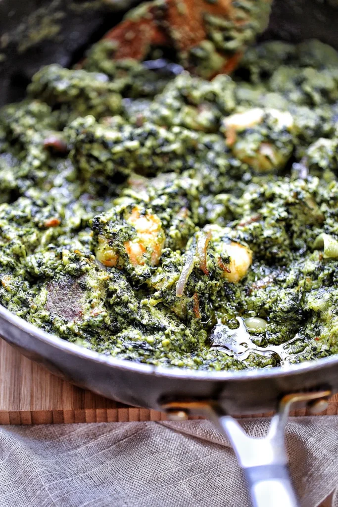 Cameroon Ndole (Bitterleaf casserole )